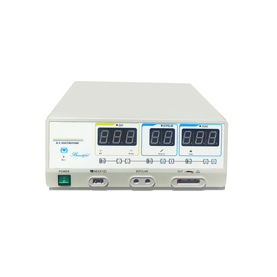 High Frequency Medical Cautery Machine Portable Metal Room 100W Operation Electrosurgical Unit