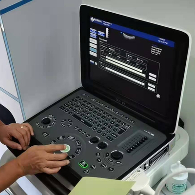 Best Quality Laptop Computer Medical Digital Electronic Ultrasound Machine RUIHUA Brand Manufacturer Two Acrylic Probe Connectors